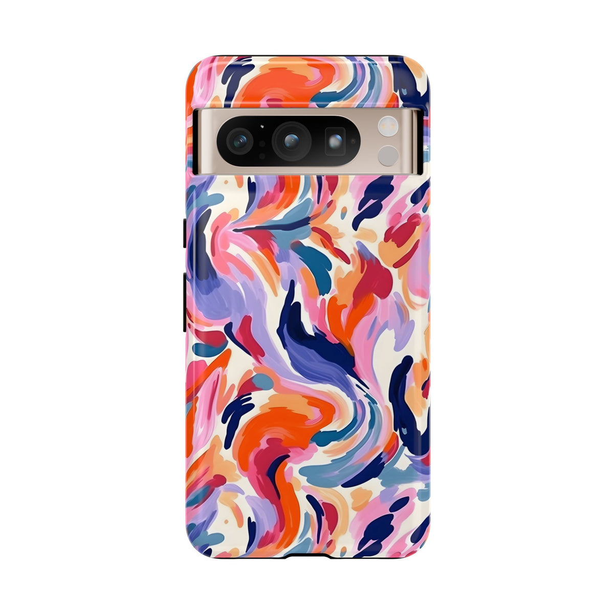 Abstract Painting Design Phone Case – Modern Art-Inspired Phone Cover 3