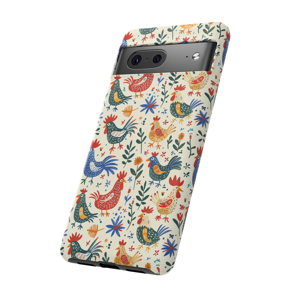 Birds Seamless Pattern Phone Case – Elegant and Timeless Avian Design 8