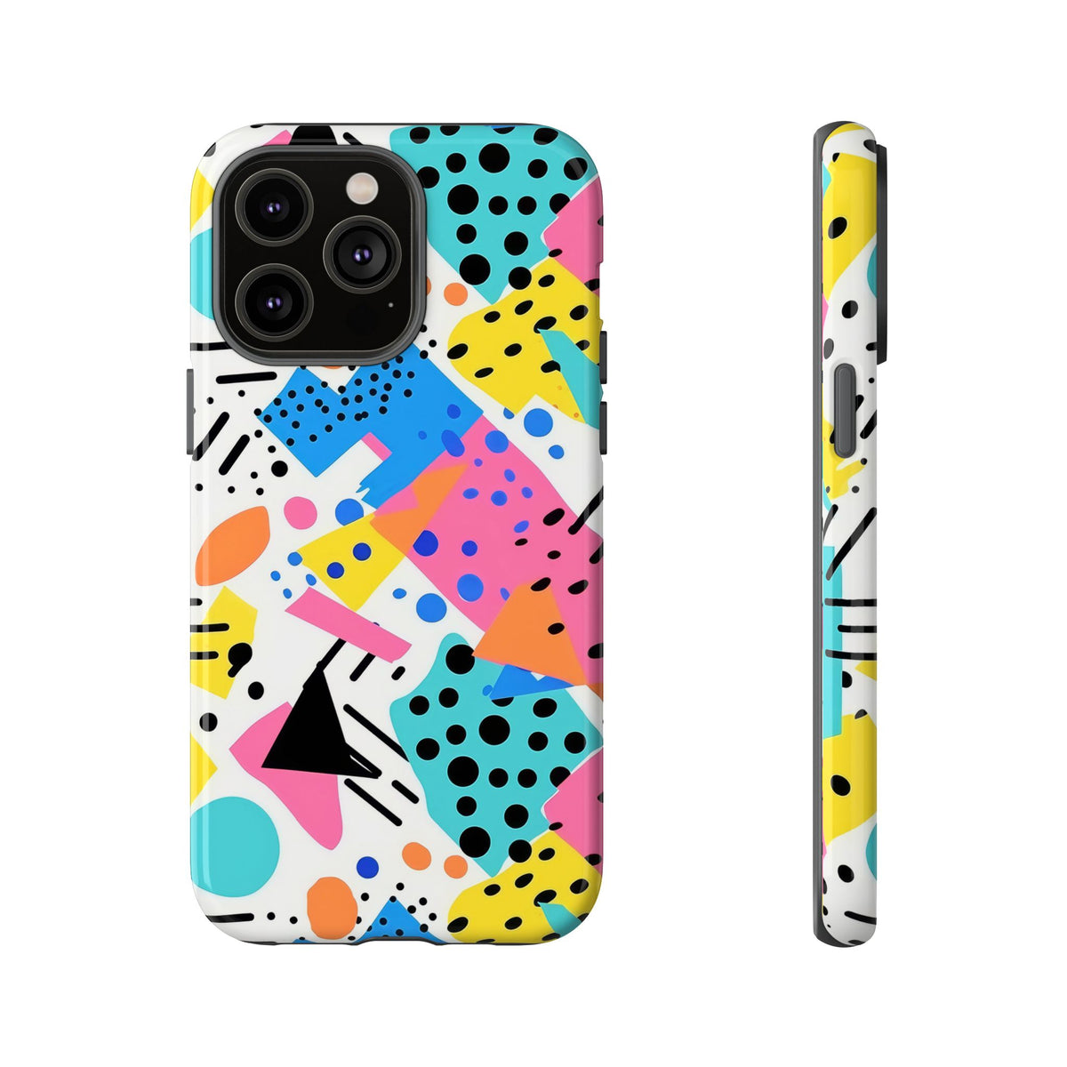 Bright Summer Memphis Design Phone Case – Vibrant and Playful Phone Cover