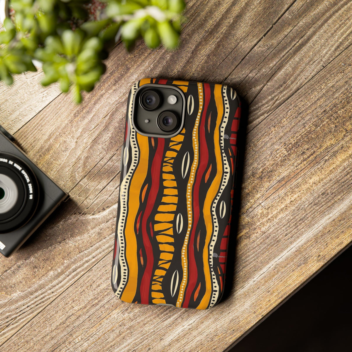 Stylish African Pattern Phone Case – Unique and Vibrant Protection 199