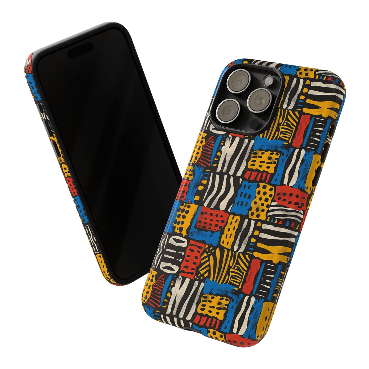 Stylish African Pattern Phone Case – Unique and Vibrant Protection 179