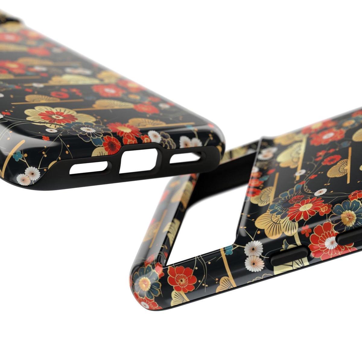 Japanese Pattern Phone Case – Elegant & Timeless Design for Your Phone 063