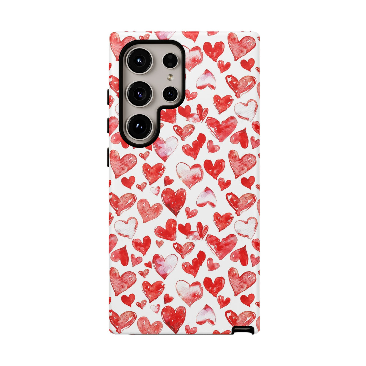 Heart Pattern Phone Case – Stylish & Loving Design for Your Device 813