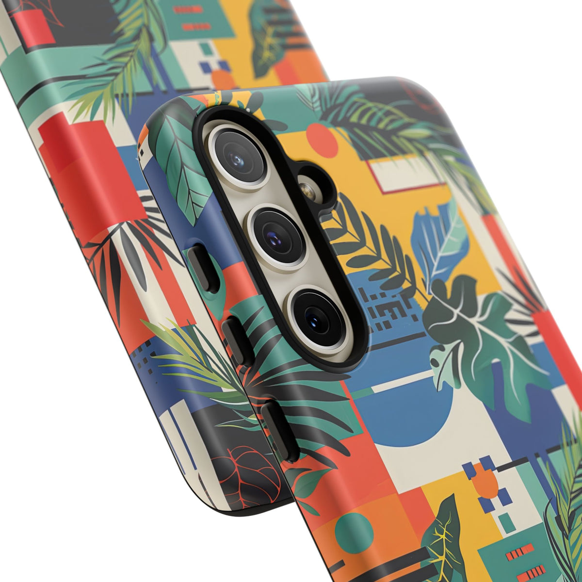 Jungle Collage Phone Case – Vibrant & Durable Nature-Inspired Protection