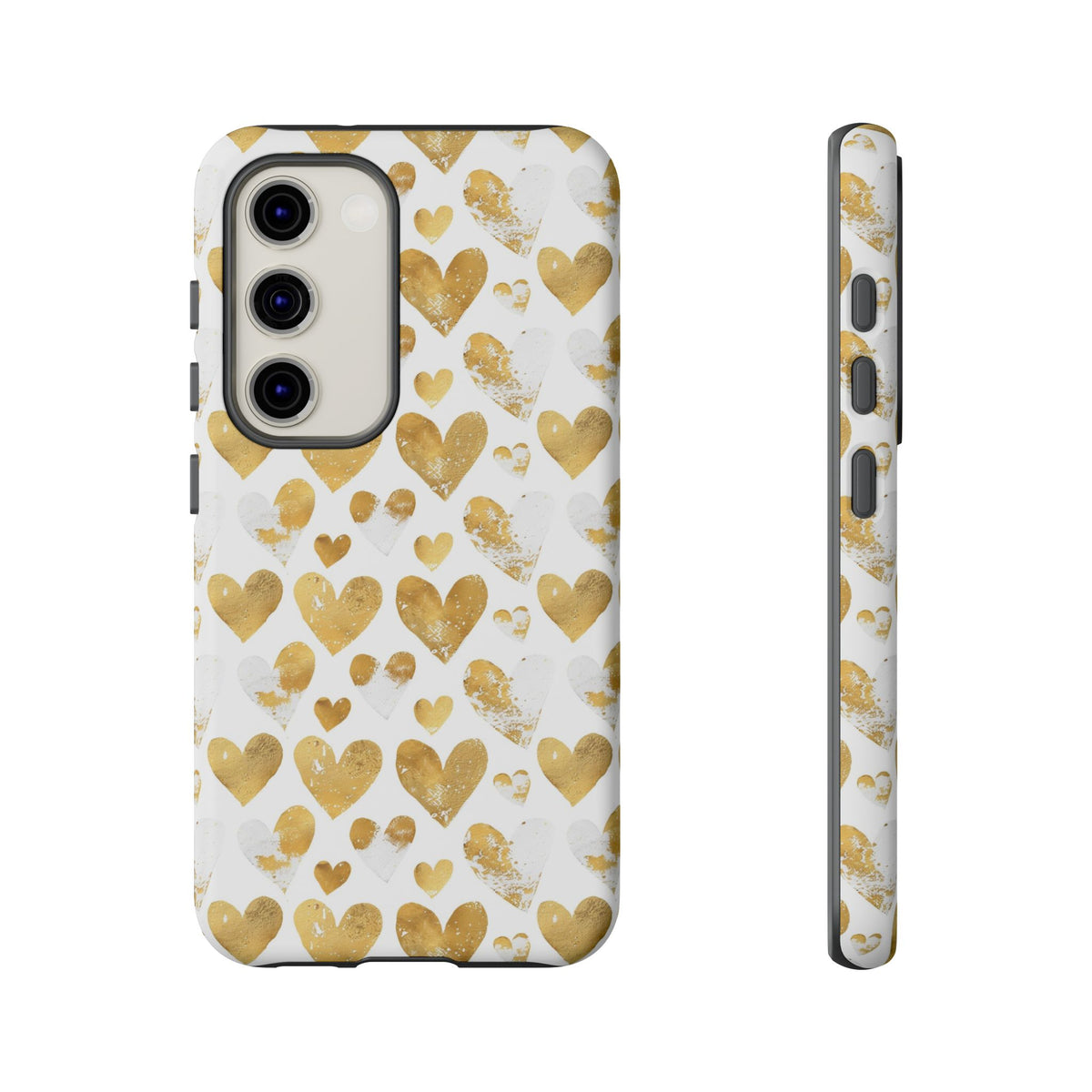 Heart Pattern Phone Case – Stylish & Loving Design for Your Device 230