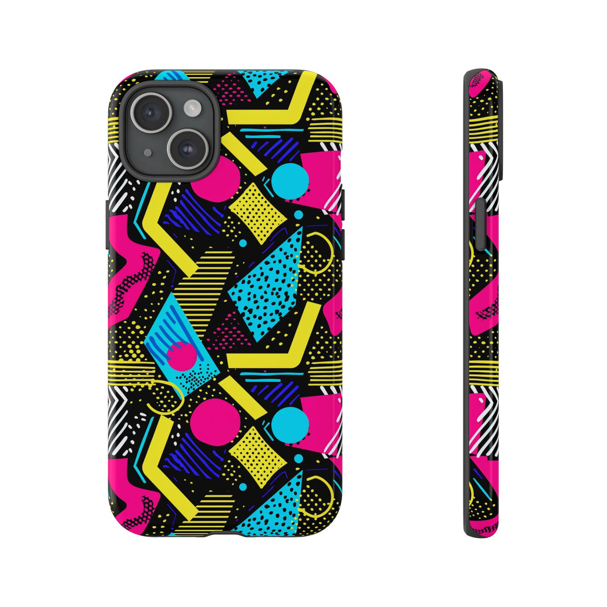 Retro 80s Seamless Phone Case – Vintage Style Meets Modern Protection 187