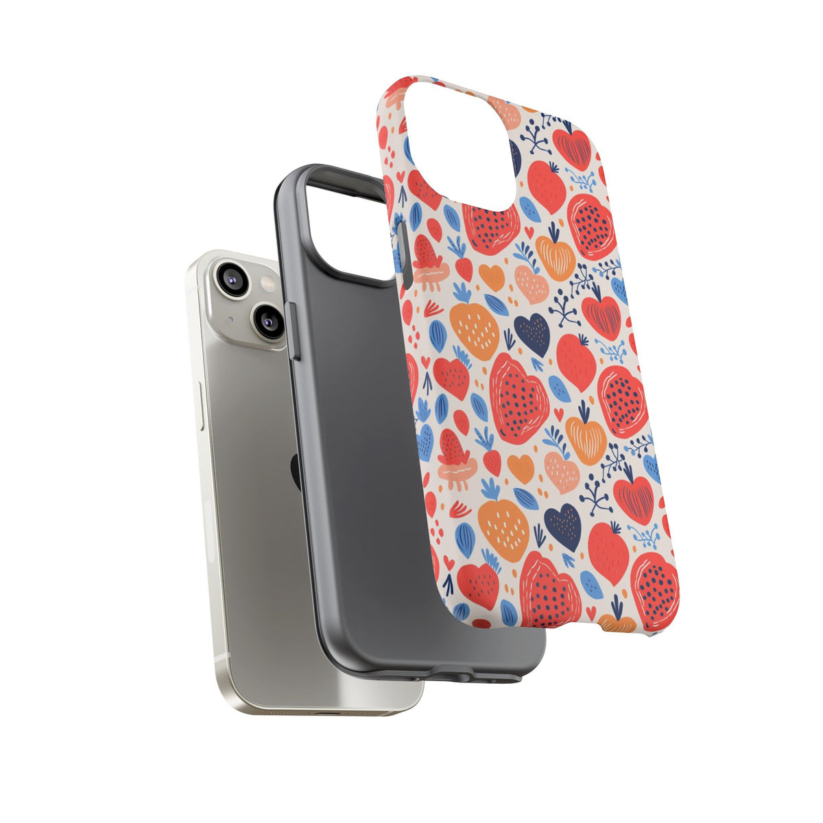 Fruit Pattern Phone Case – Vibrant & Fun Design for Your Smartphone 917