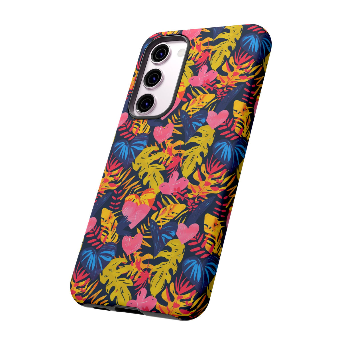 Heart Pattern Phone Case – Stylish & Loving Design for Your Device 360