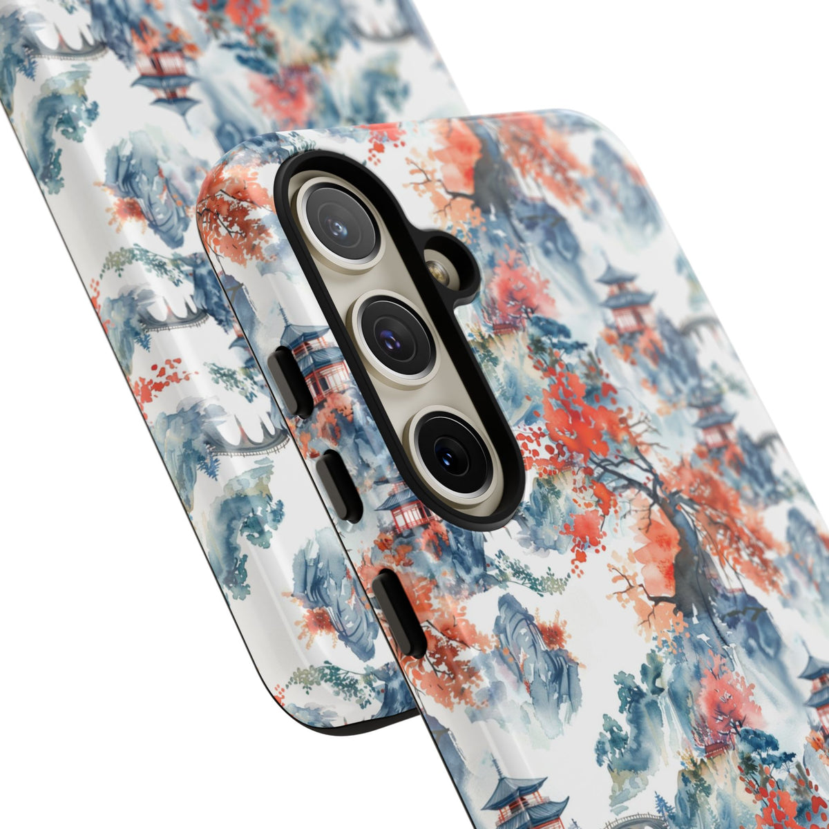 Japanese Pattern Phone Case – Elegant & Timeless Design for Your Phone 043