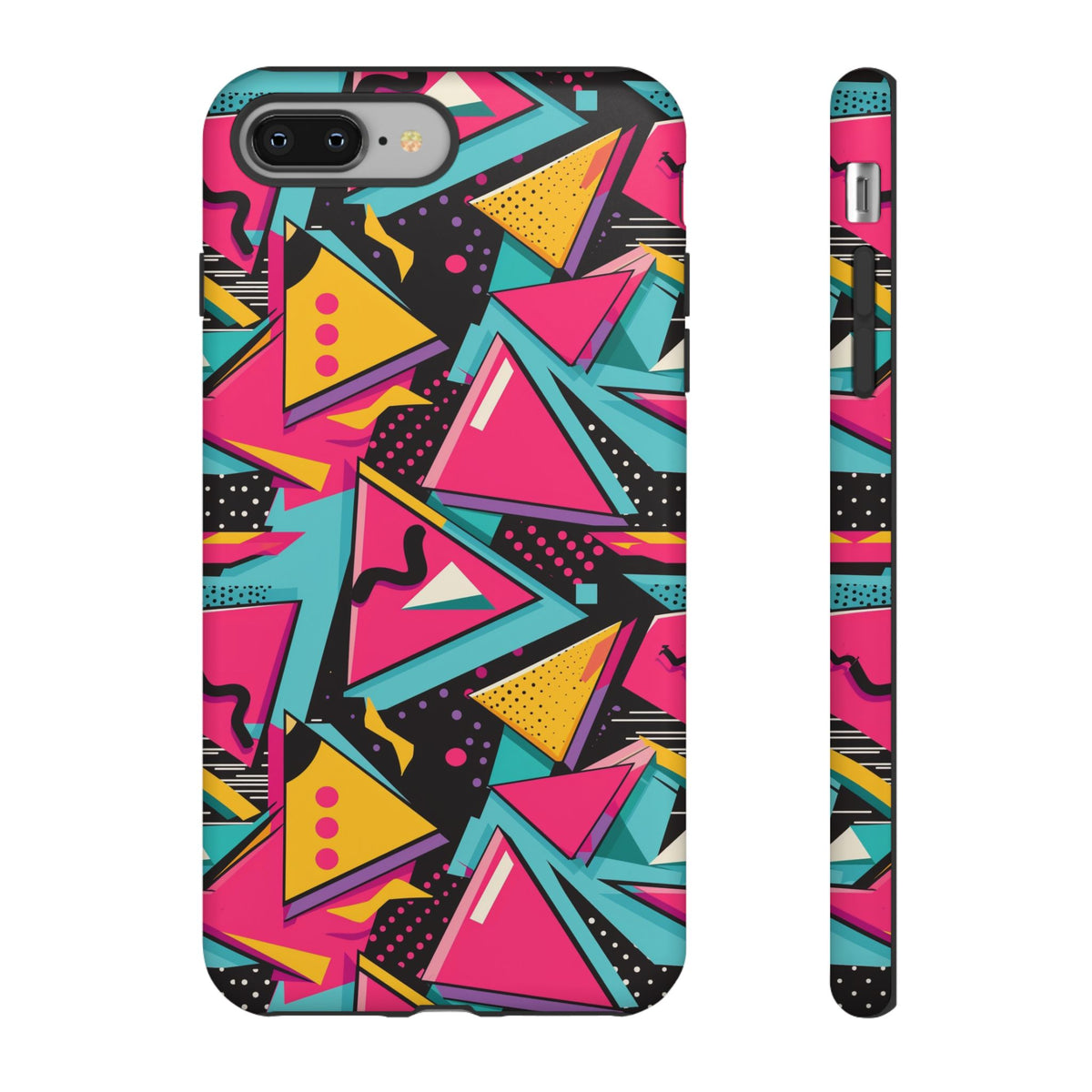 Retro 80s Seamless Phone Case – Vintage Style Meets Modern Protection 098