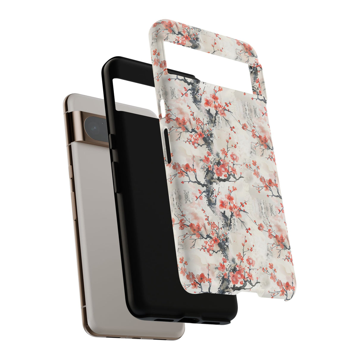 Japanese Pattern Phone Case – Elegant & Timeless Design for Your Phone 034