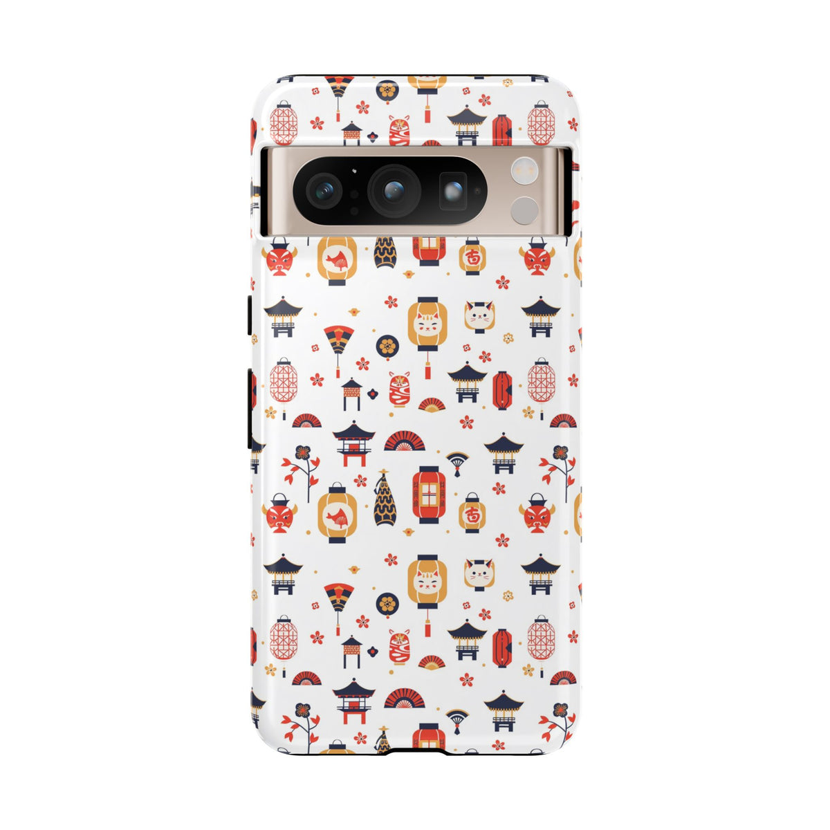 Japanese Pattern Phone Case – Elegant & Timeless Design for Your Phone 121