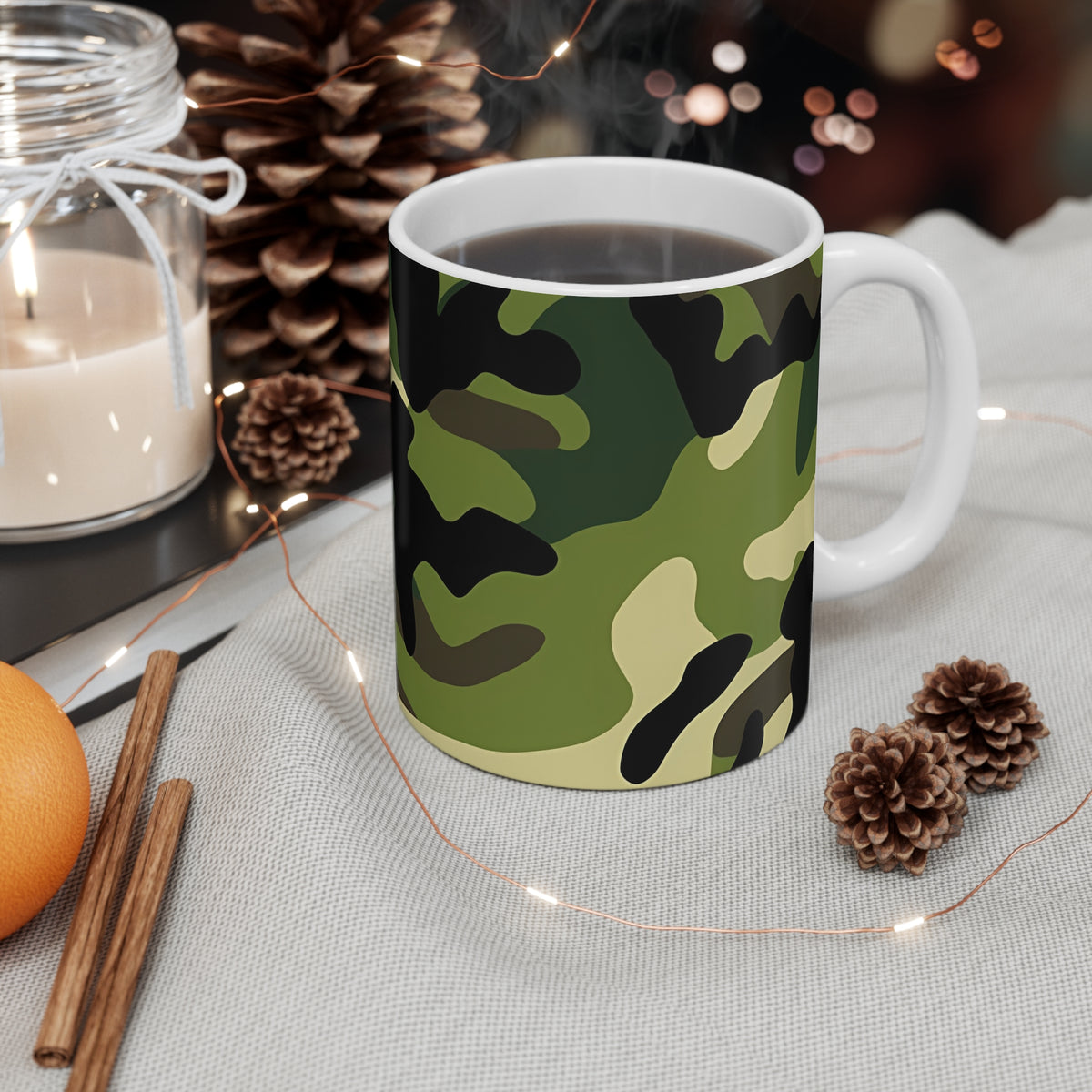 All-Over Camouflage Pattern Coffee Mug 412