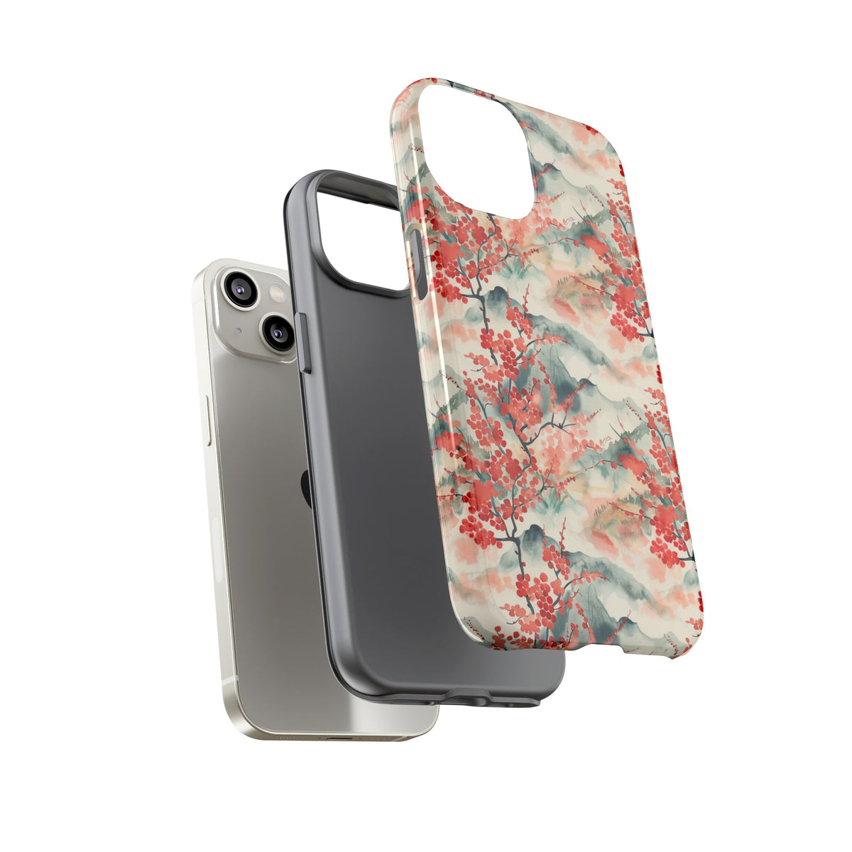 Japanese Pattern Phone Case – Elegant & Timeless Design for Your Phone 462