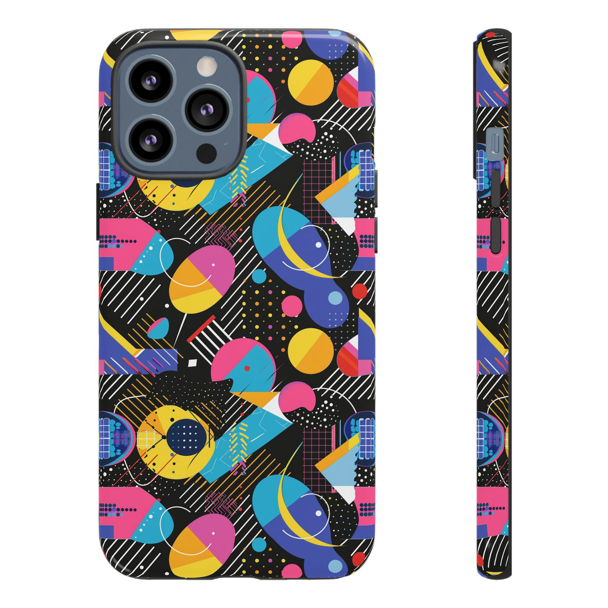 Retro 80s Seamless Phone Case – Vintage Style Meets Modern Protection 58