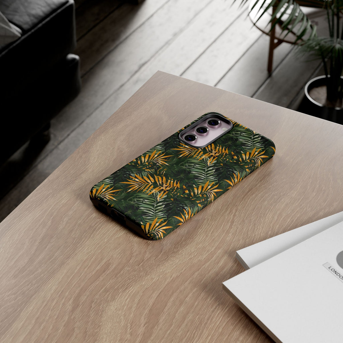 Jungle Pattern Phone Case – Exotic & Lush Design for Your Phone 332