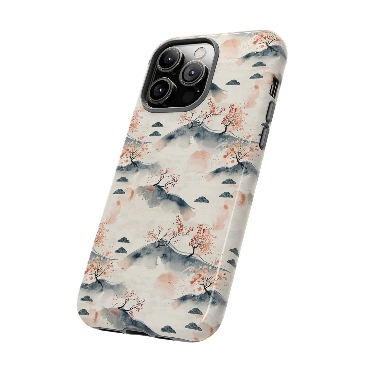 Japanese Pattern Phone Case – Elegant & Timeless Design for Your Phone 094