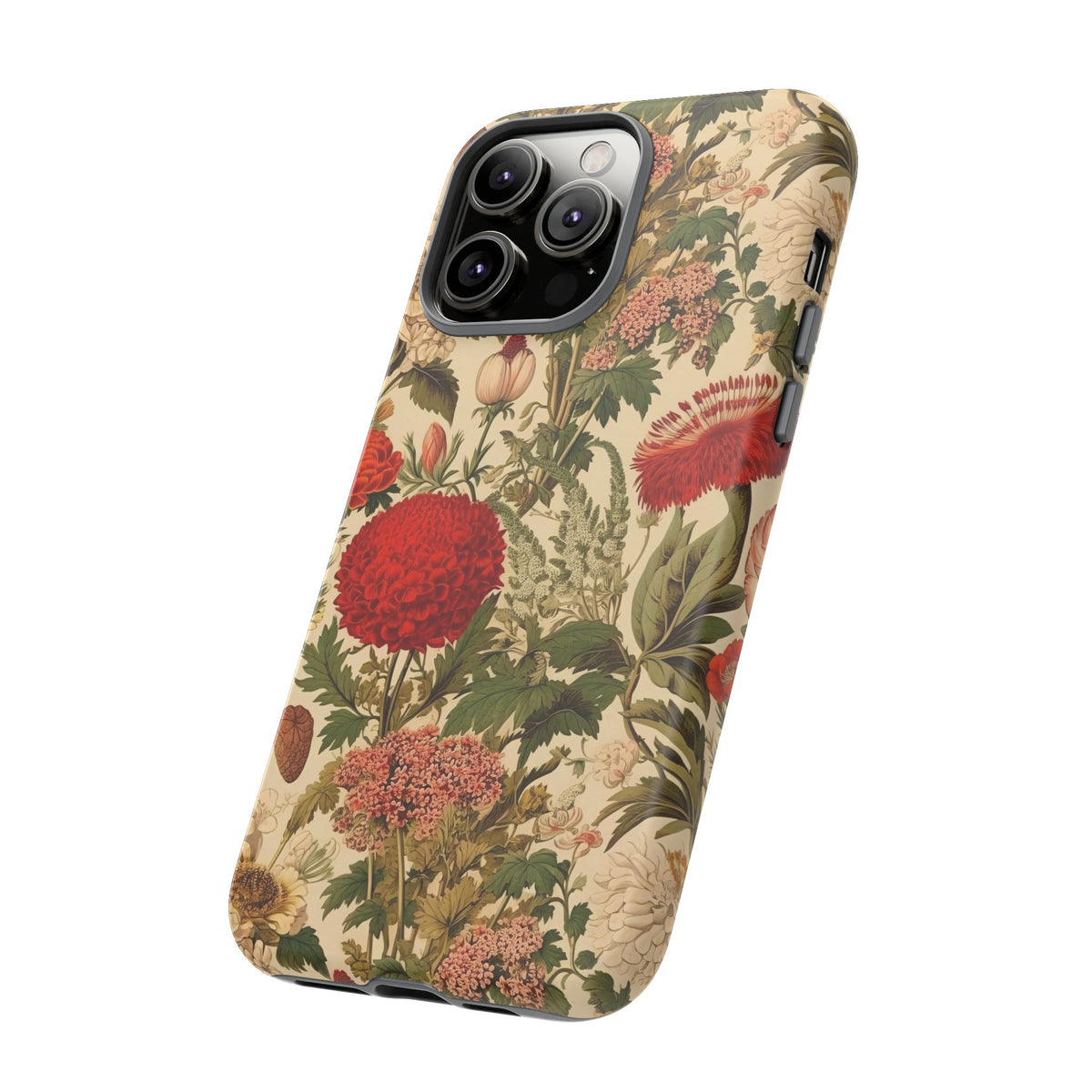 Antique Garden Botanical Phone Case - Vintage Botanical Phone Cover 2