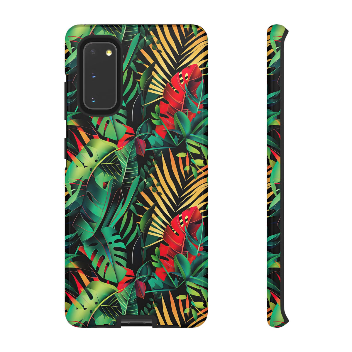 Jungle Collage Phone Case – Vibrant & Durable Nature-Inspired Protection