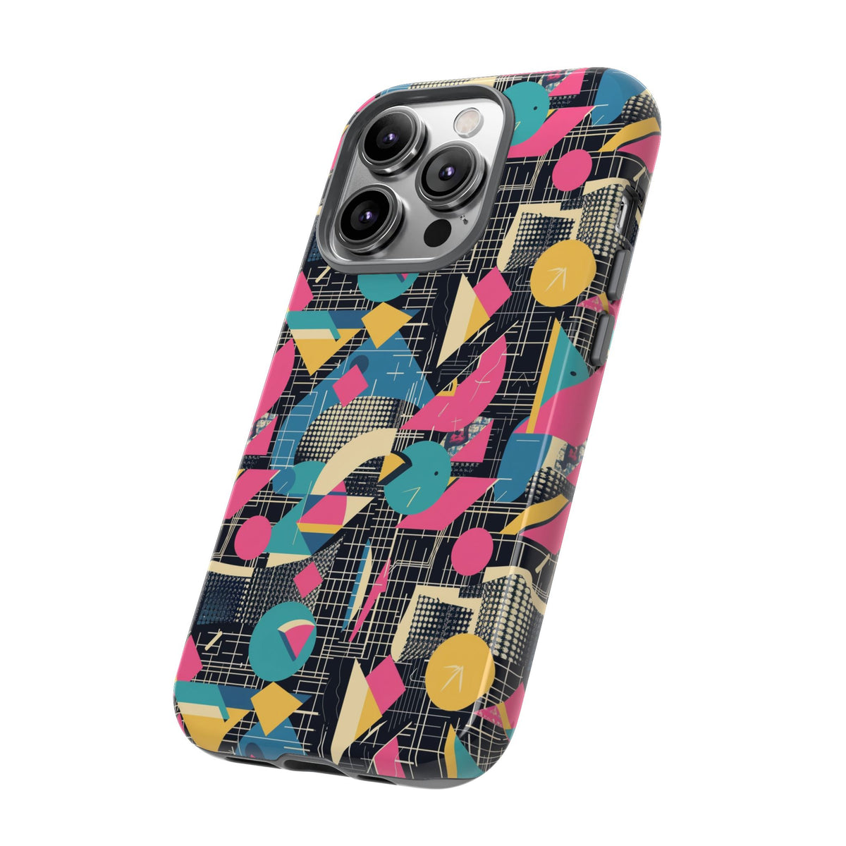 Retro 80s Seamless Phone Case – Vintage Style Meets Modern Protection 266