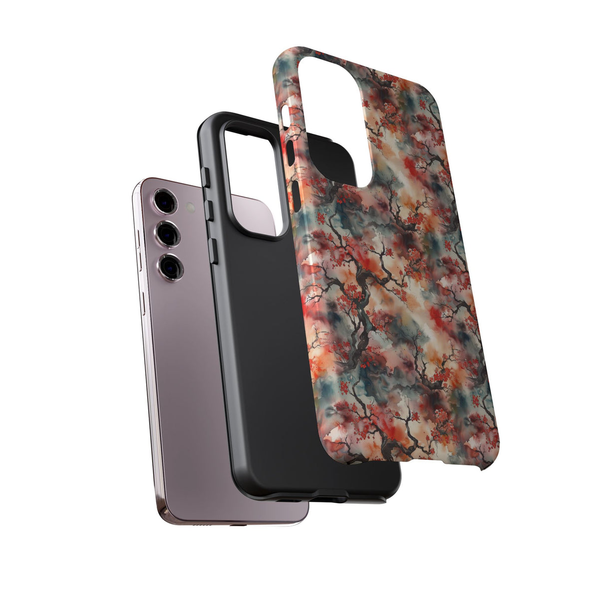 Japanese Pattern Phone Case – Elegant & Timeless Design for Your Phone 020