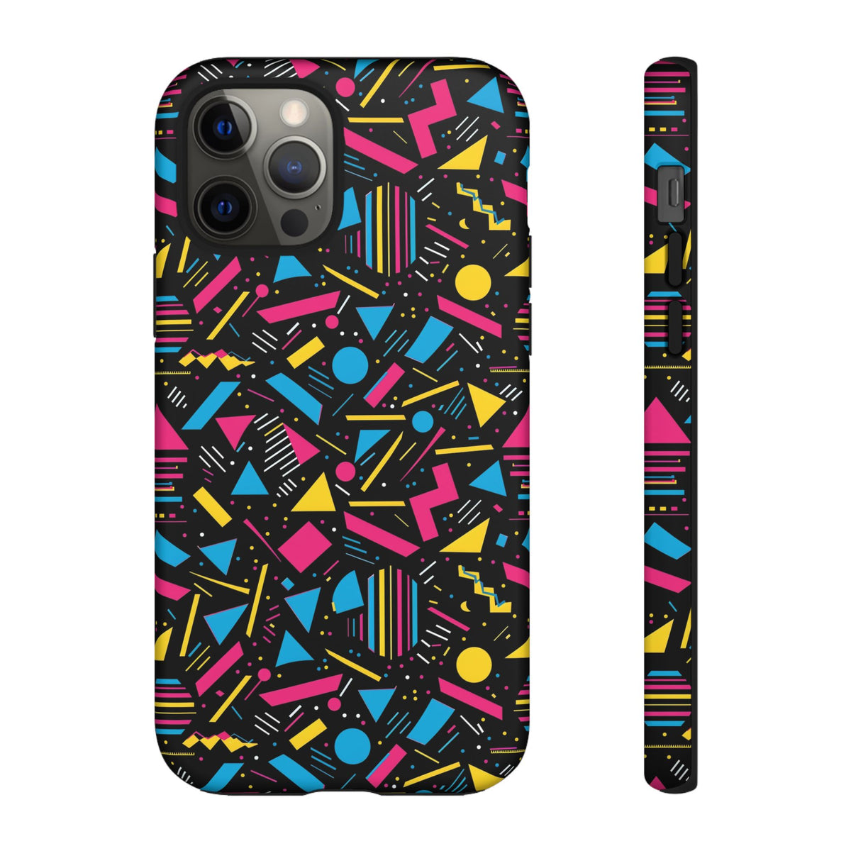 Retro 80s Seamless Phone Case – Vintage Style Meets Modern Protection 166