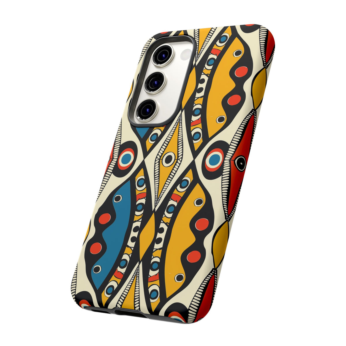 Stylish African Pattern Phone Case – Unique and Vibrant Protection 180