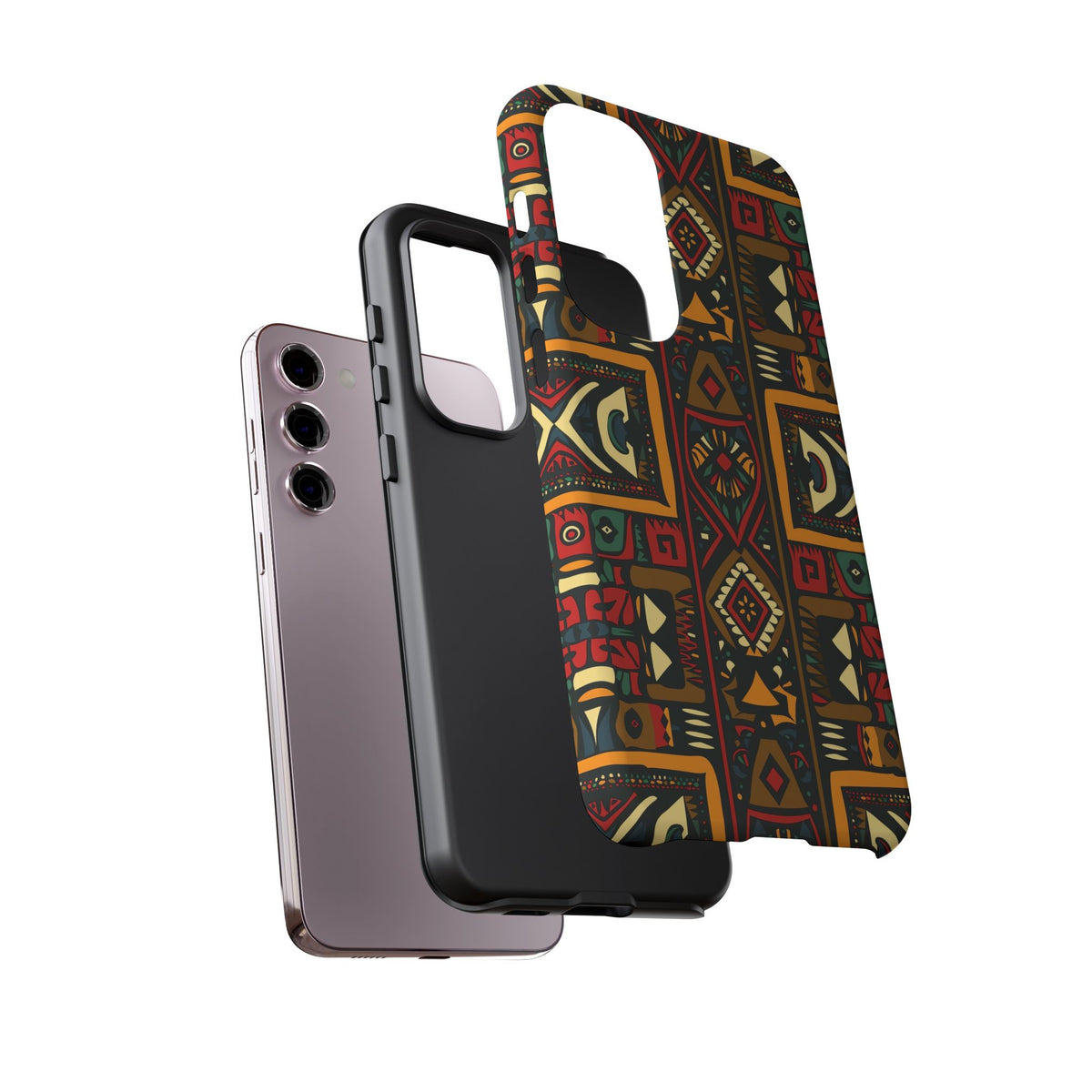 Stylish African Pattern Phone Case – Unique and Vibrant Protection 164