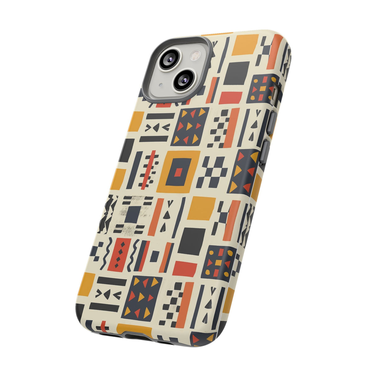 Stylish African Pattern Phone Case – Unique and Vibrant Protection 104