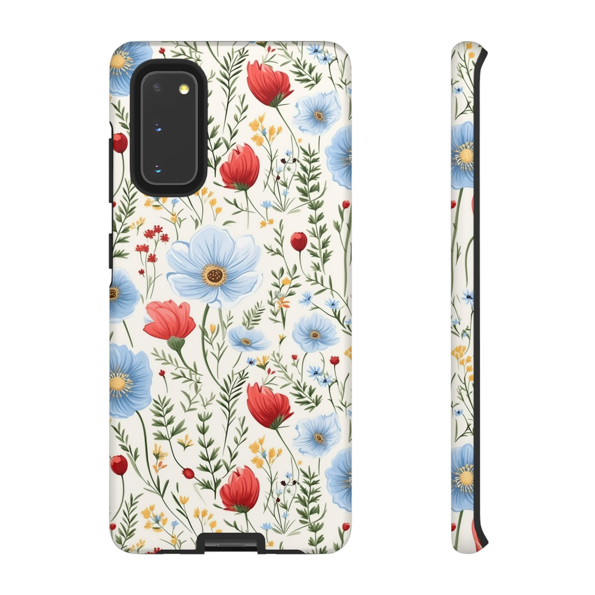 Wildflower Design Phone Case – Beautiful Nature-Inspired Floral Pattern