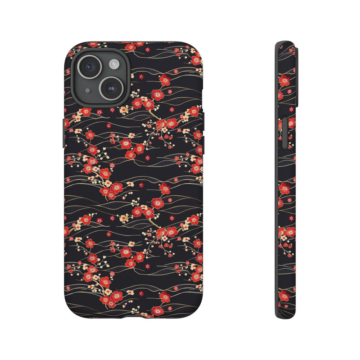 Japanese Pattern Phone Case – Elegant & Timeless Design for Your Phone 041