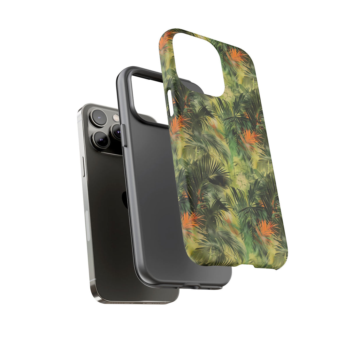 Jungle Pattern Phone Case - Tropical Nature Print for Ultimate Protection