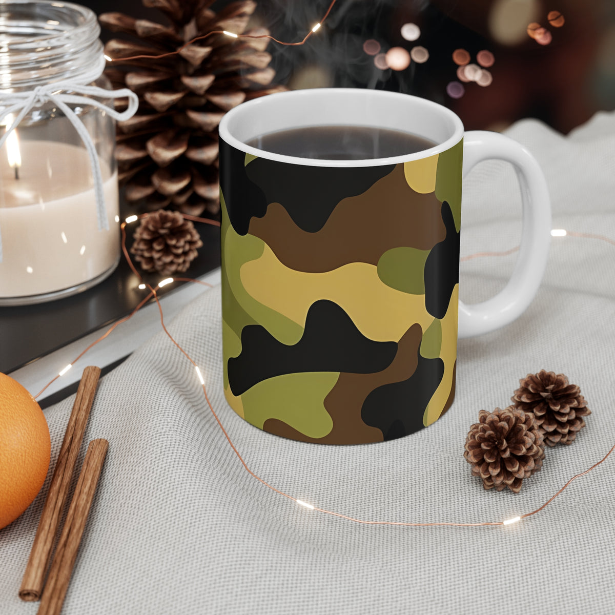 All-Over Camouflage Pattern Coffee Mug 208