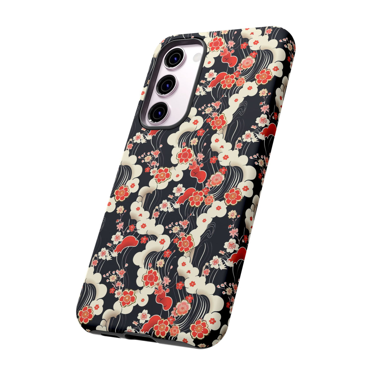 Japanese Pattern Phone Case – Elegant & Timeless Design for Your Phone 478