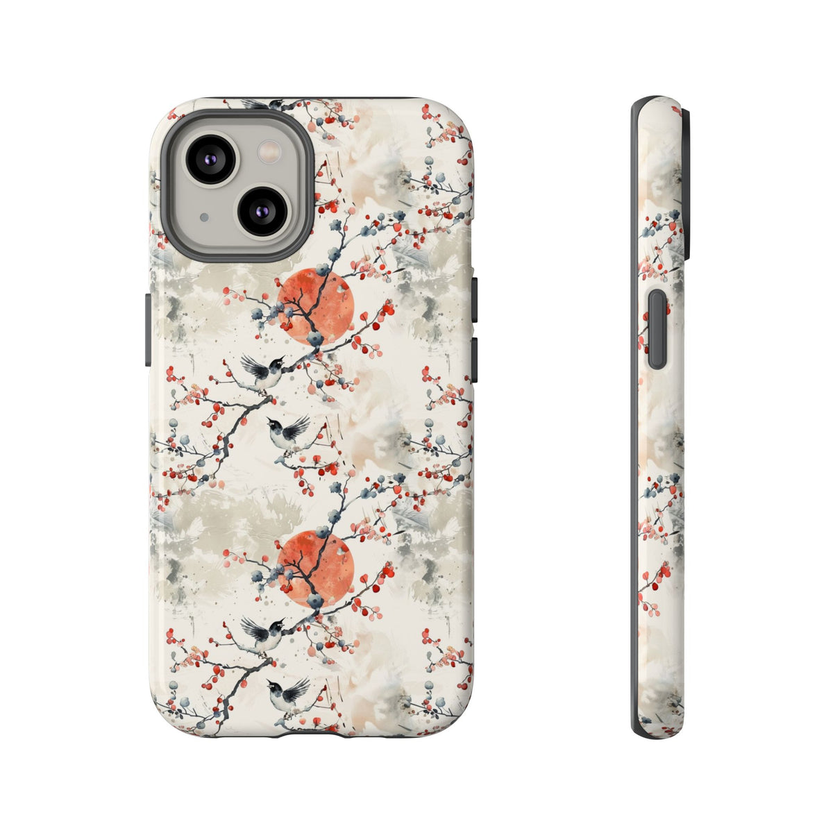 Japanese Pattern Phone Case – Elegant & Timeless Design for Your Phone 136