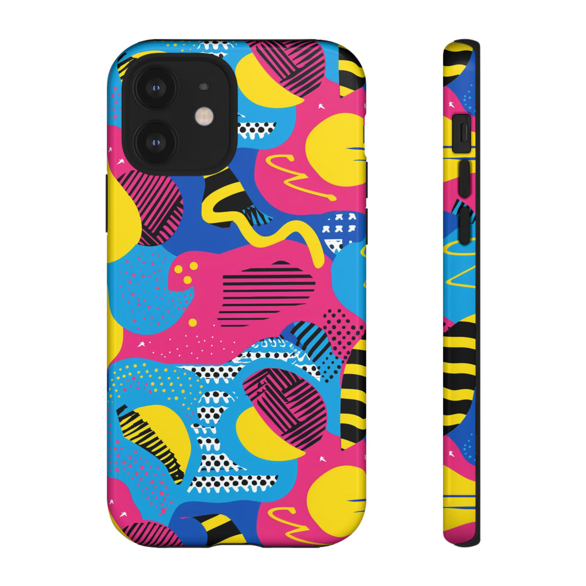 Retro 80s Seamless Phone Case – Vintage Style Meets Modern Protection 22