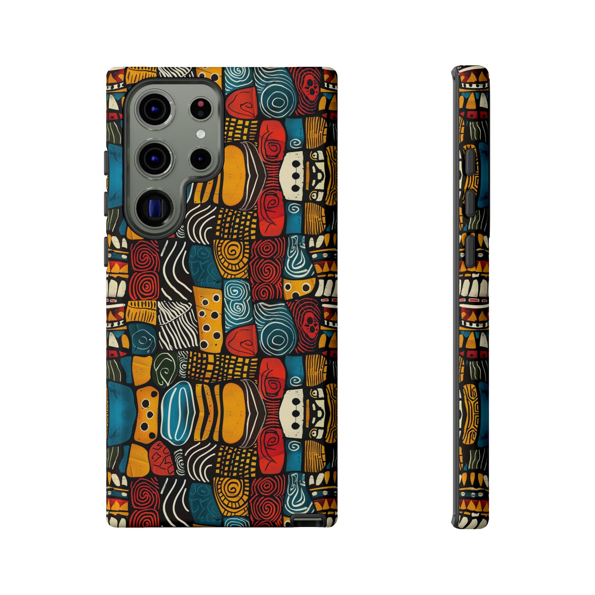 Stylish African Pattern Phone Case – Unique and Vibrant Protection 159