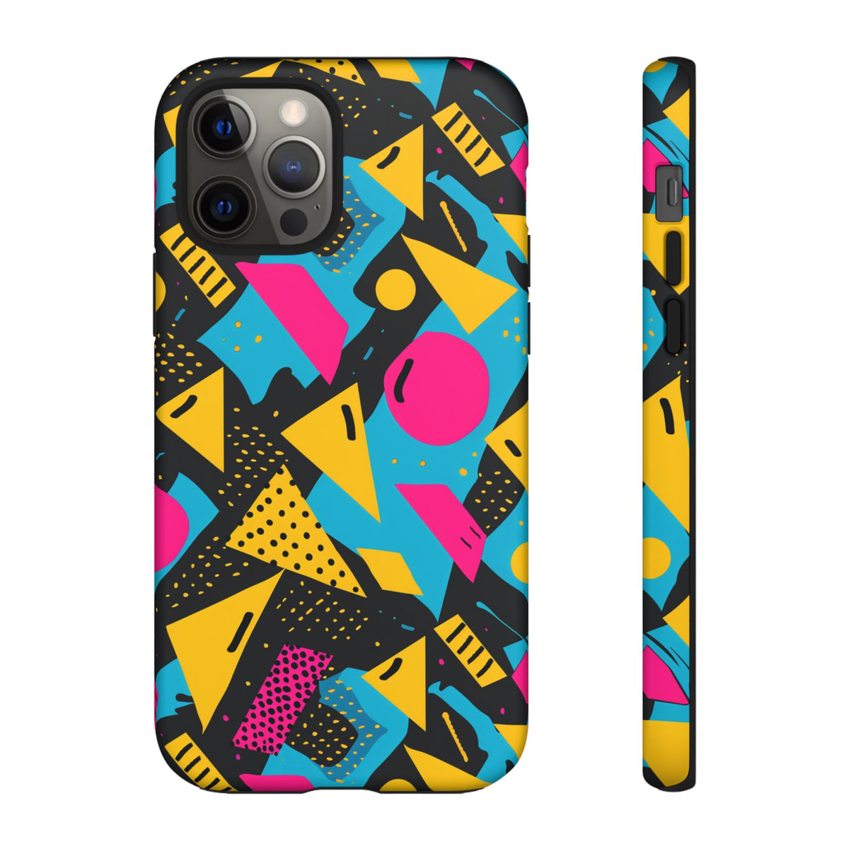 Retro 80s Seamless Phone Case – Vintage Style Meets Modern Protection 13