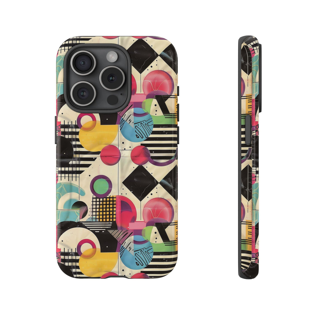 Retro 80s Seamless Phone Case – Vintage Style Meets Modern Protection 164