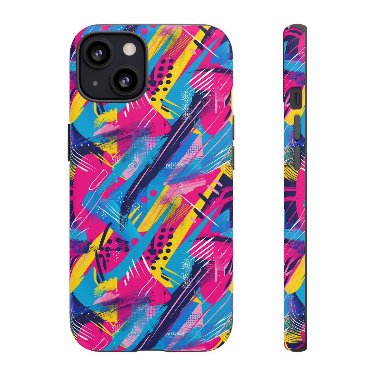 Retro 80s Seamless Phone Case – Vintage Style Meets Modern Protection 103