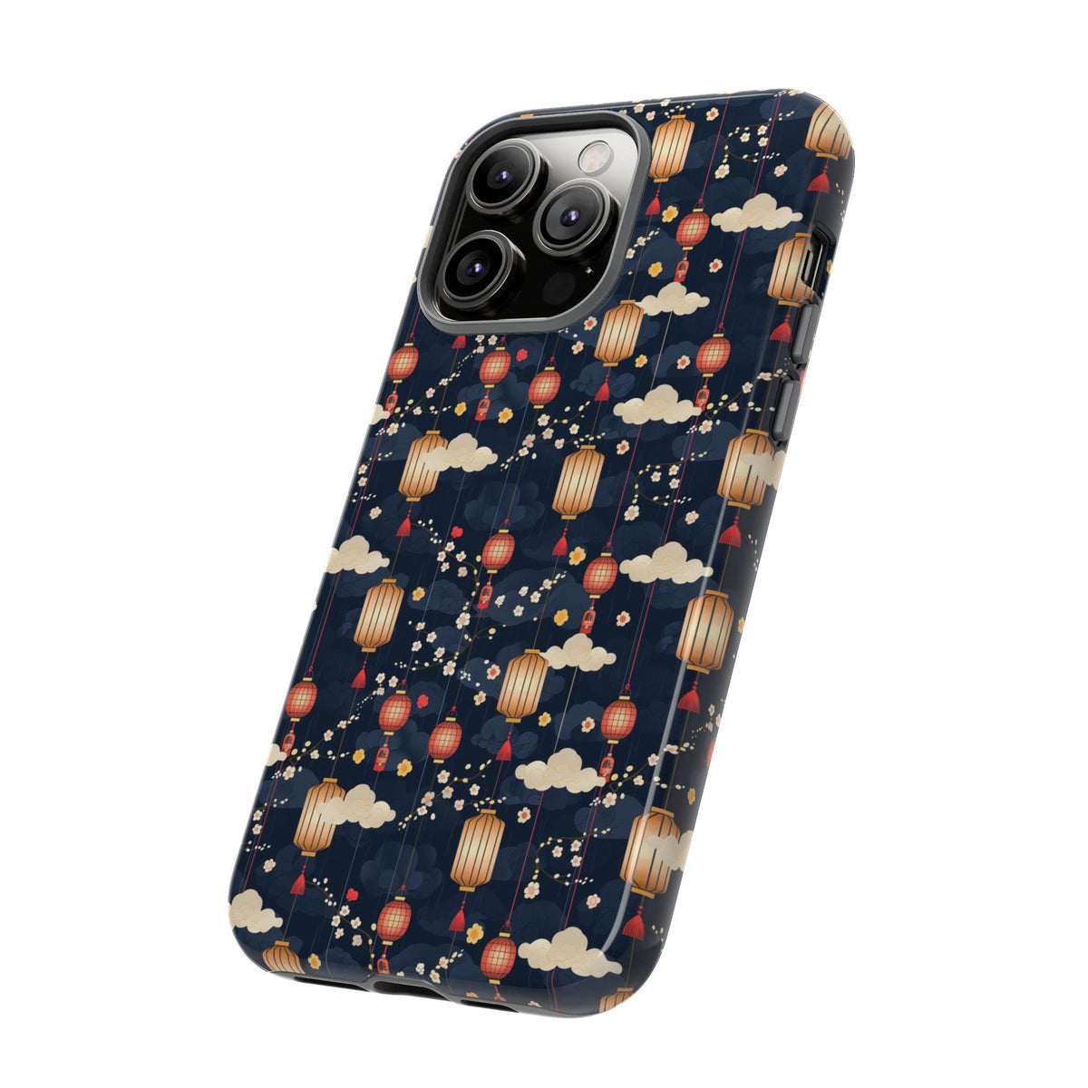 Japanese Pattern Phone Case – Elegant & Timeless Design for Your Phone 470