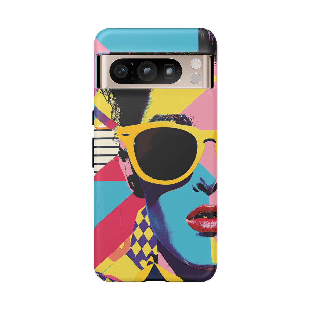 Retro 80s Seamless Phone Case – Vintage Style Meets Modern Protection 7