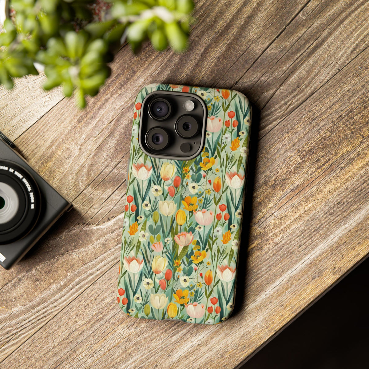 Spring Pattern Phone Case – Fresh & Vibrant Design for Your Phone 396