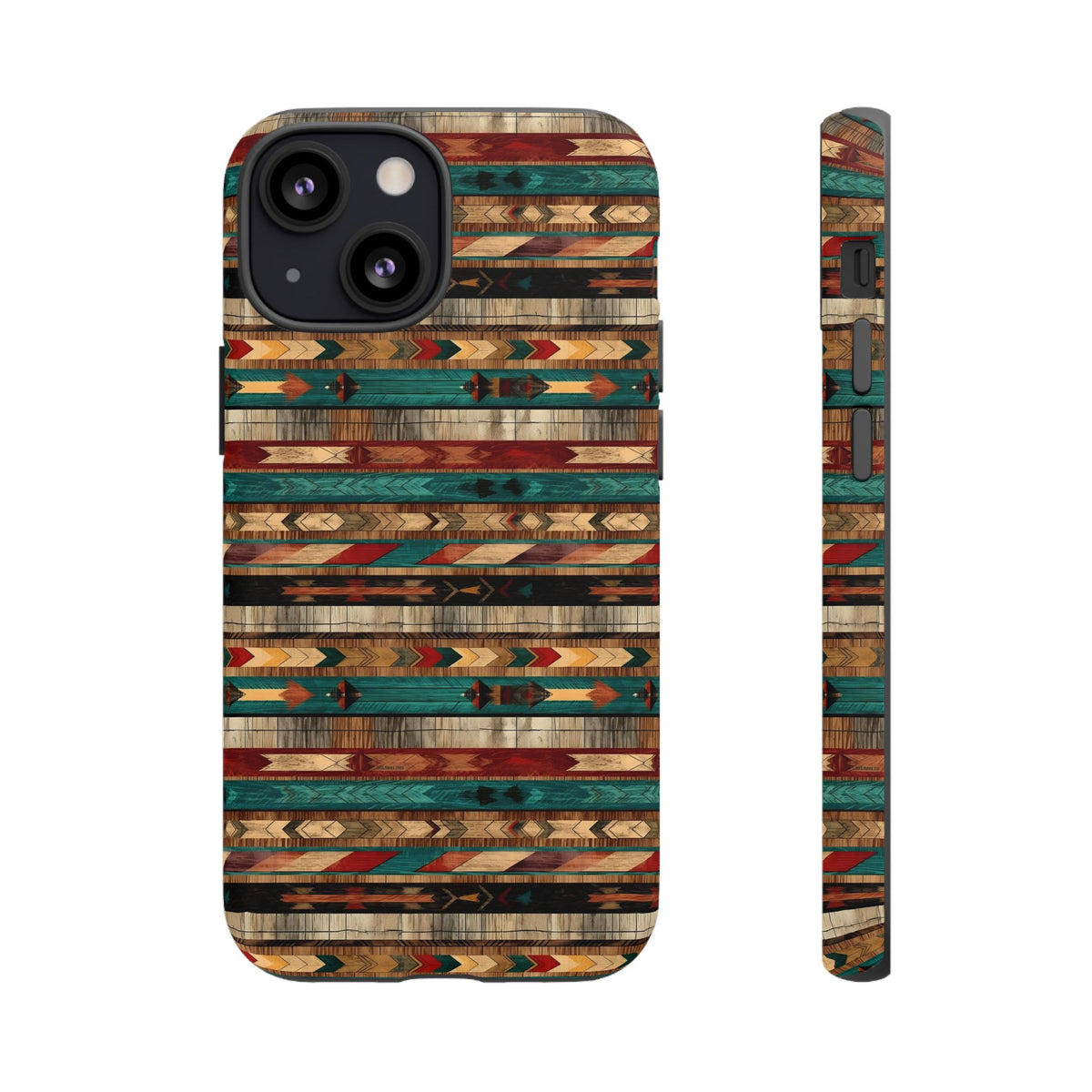 Vintage Western Seamless Design Phone Case – Classic and Timeless Western Style 2