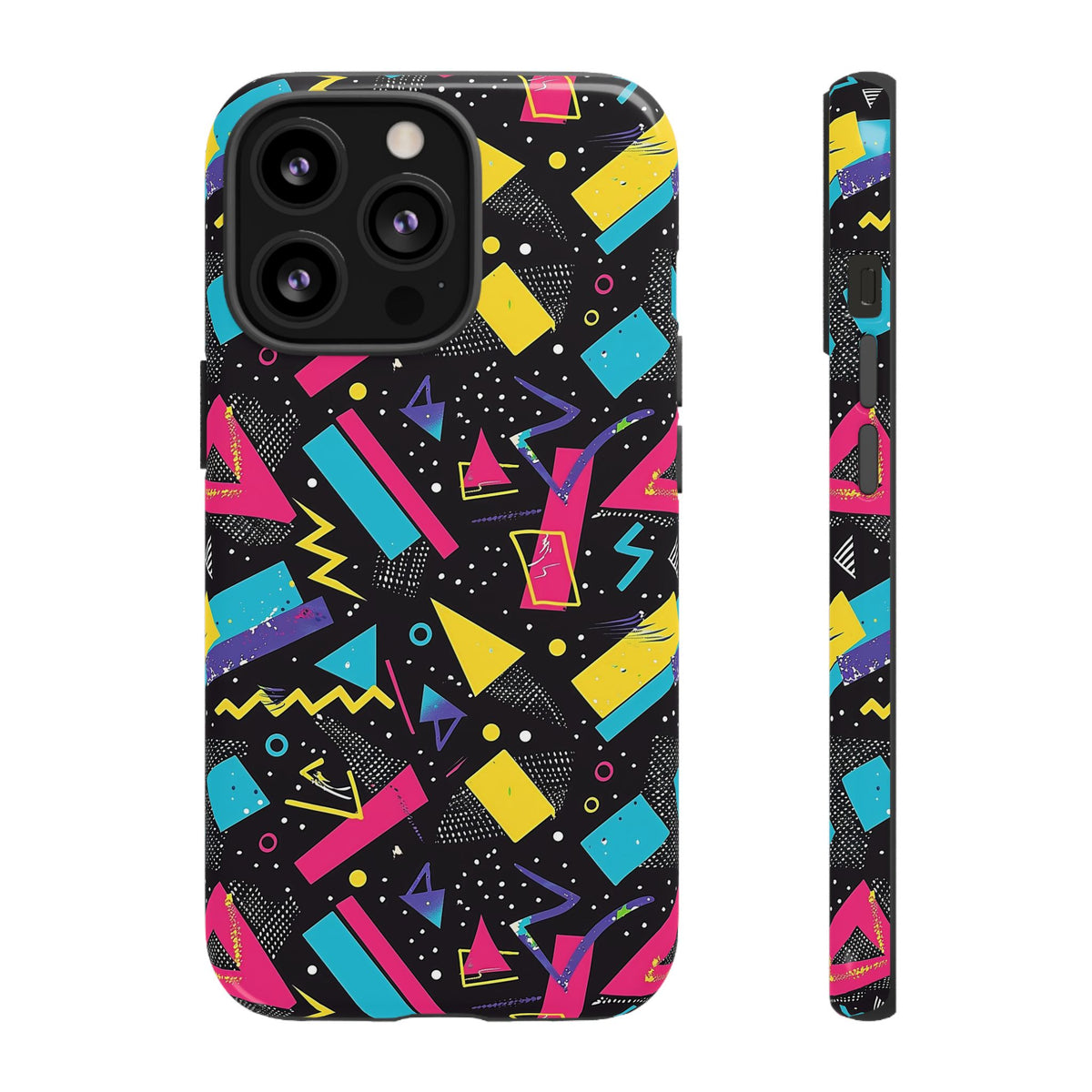 Retro 80s Seamless Phone Case – Vintage Style Meets Modern Protection 092