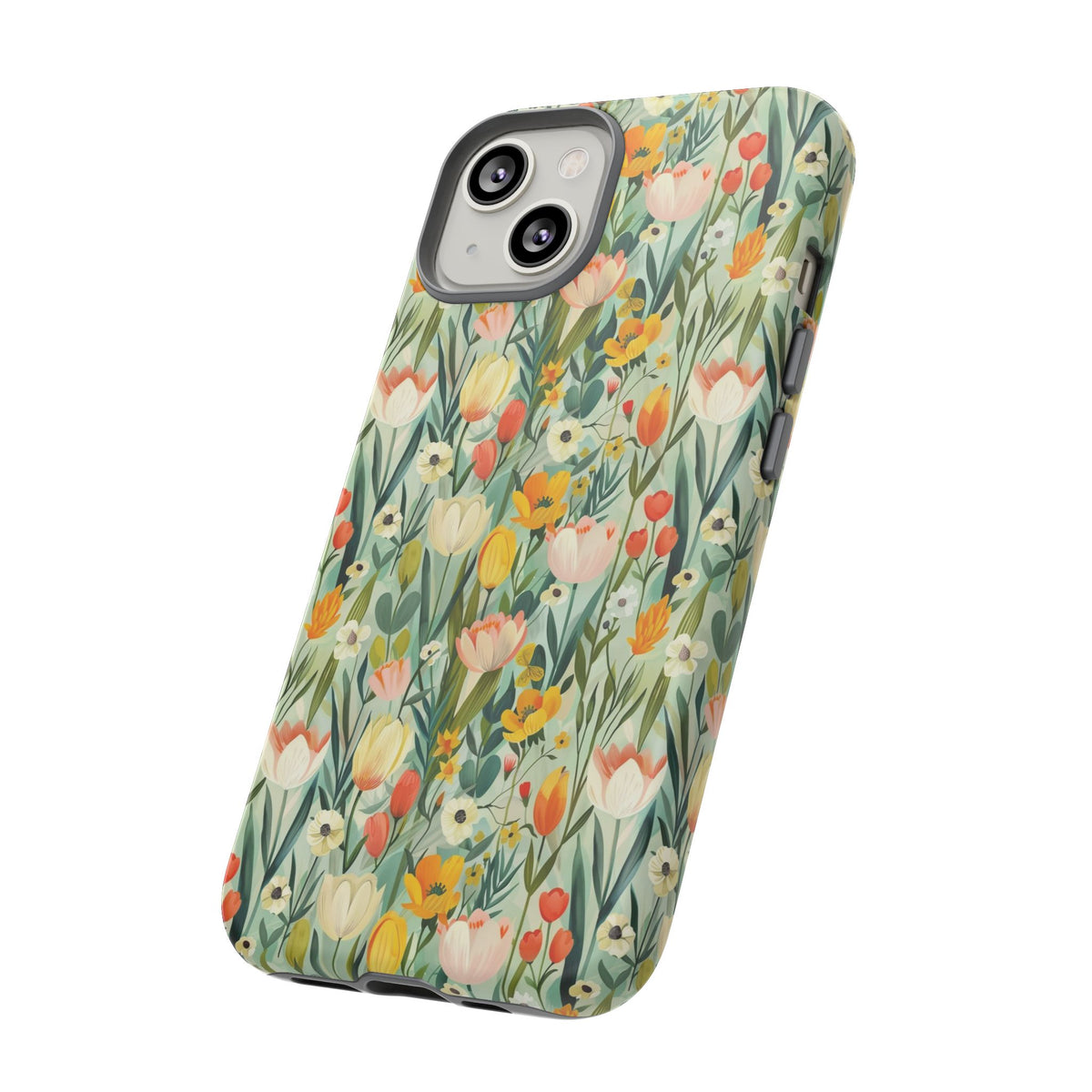 Spring Pattern Phone Case – Fresh & Vibrant Design for Your Phone 396