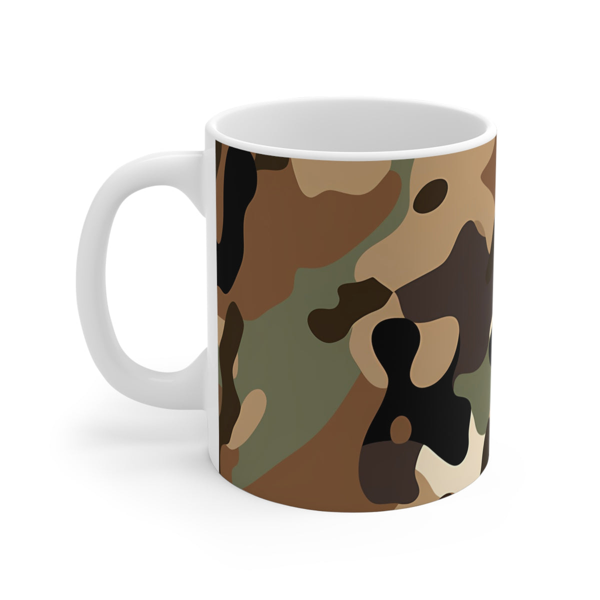 All-Over Camouflage Pattern Coffee Mug 02