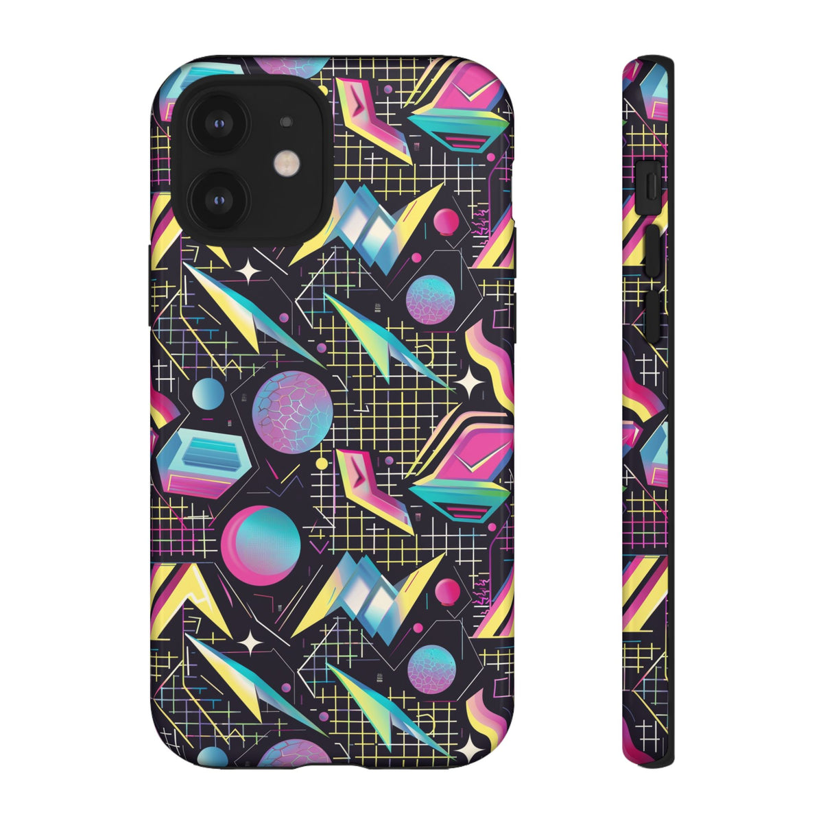 Retro 80s Seamless Phone Case – Vintage Style Meets Modern Protection 086