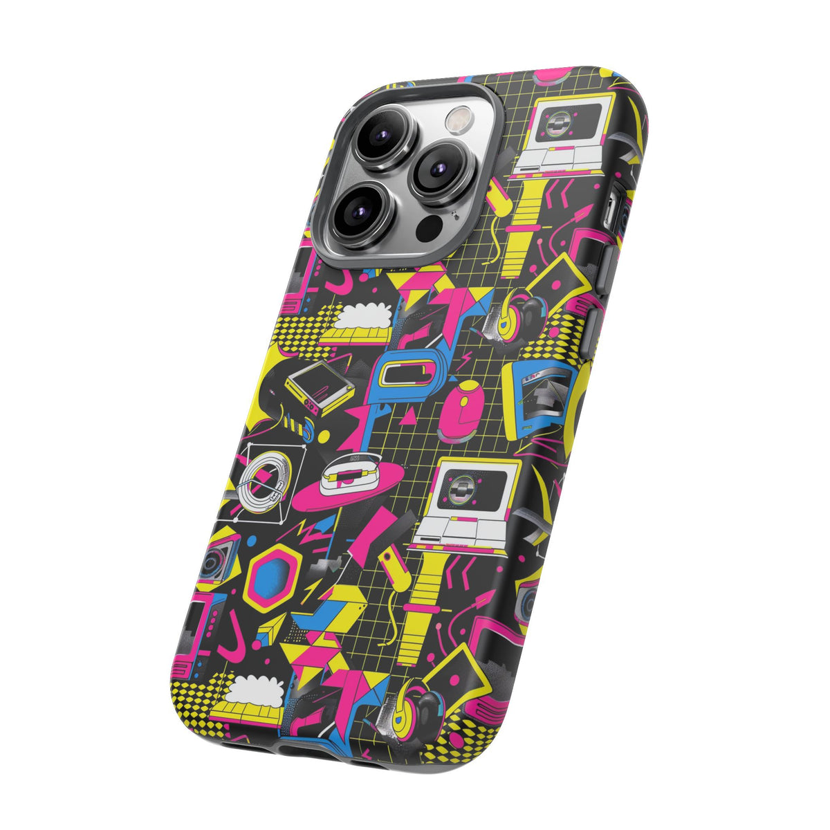 Retro 80s Seamless Phone Case – Vintage Style Meets Modern Protection 149