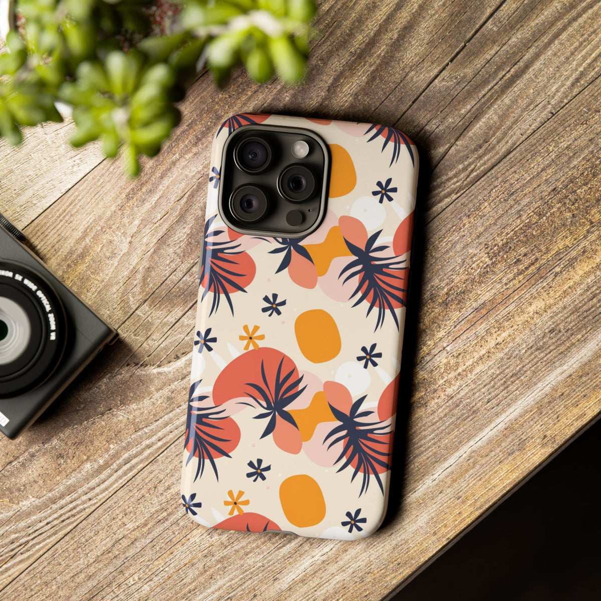 Vibrant Summer Pattern Phone Case - Fun Tropical & Beach Designs